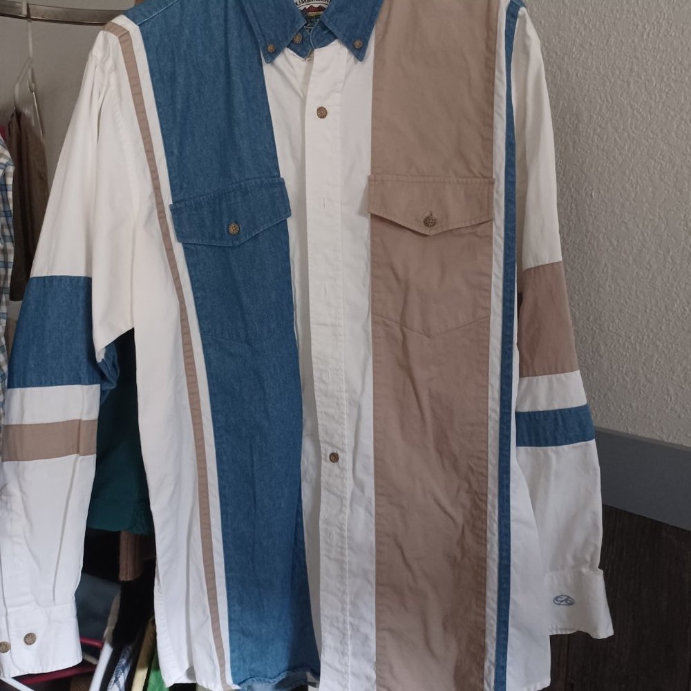 Vintage Cumberland Outfitters Western Button Up